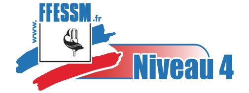 Logo FFESSM Niveau 4